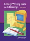 College Writing Skills with Readings - book alone